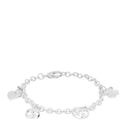 Gucci Sterling Silver Charm Bracelet 1 of 3