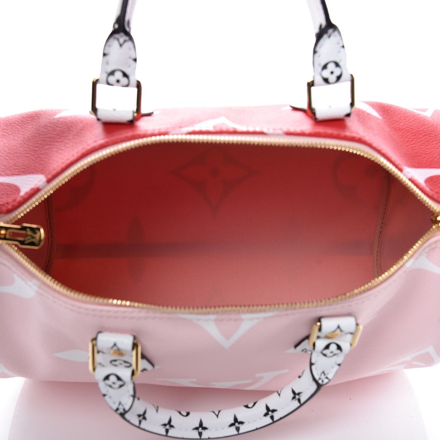 Monogram Giant Speedy Bandouliere 30 Rouge