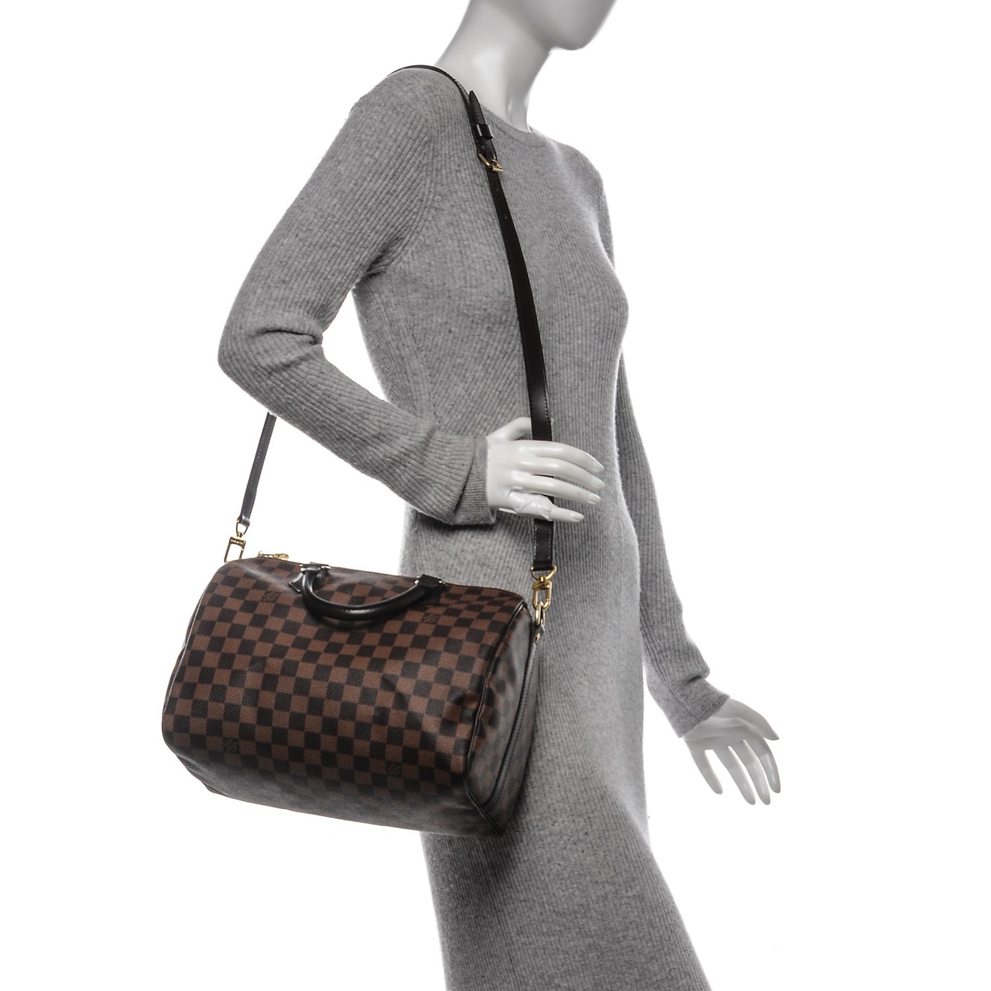 Damier Ebene Speedy Bandouliere 30