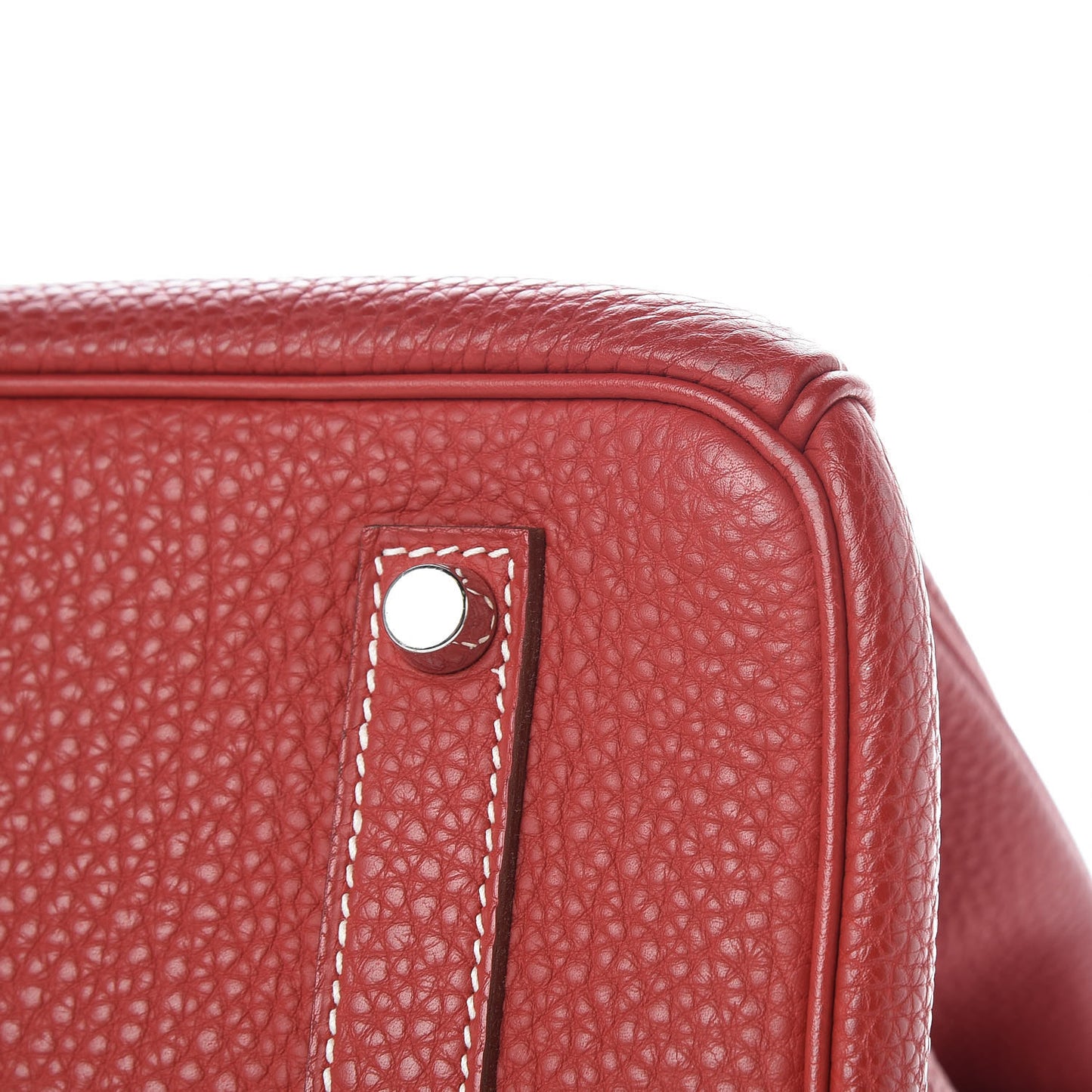 Togo Horseshoe Birkin 35 Rouge Garance