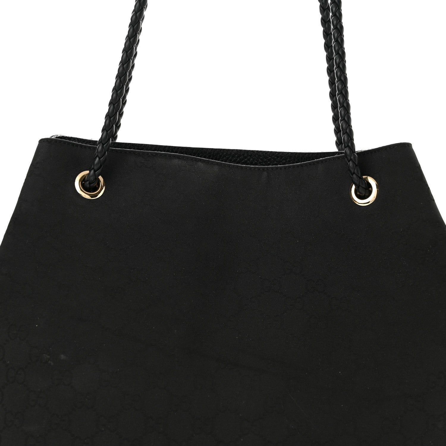Gucci Nylon Monogram Gifford Tote Black 8 of 12