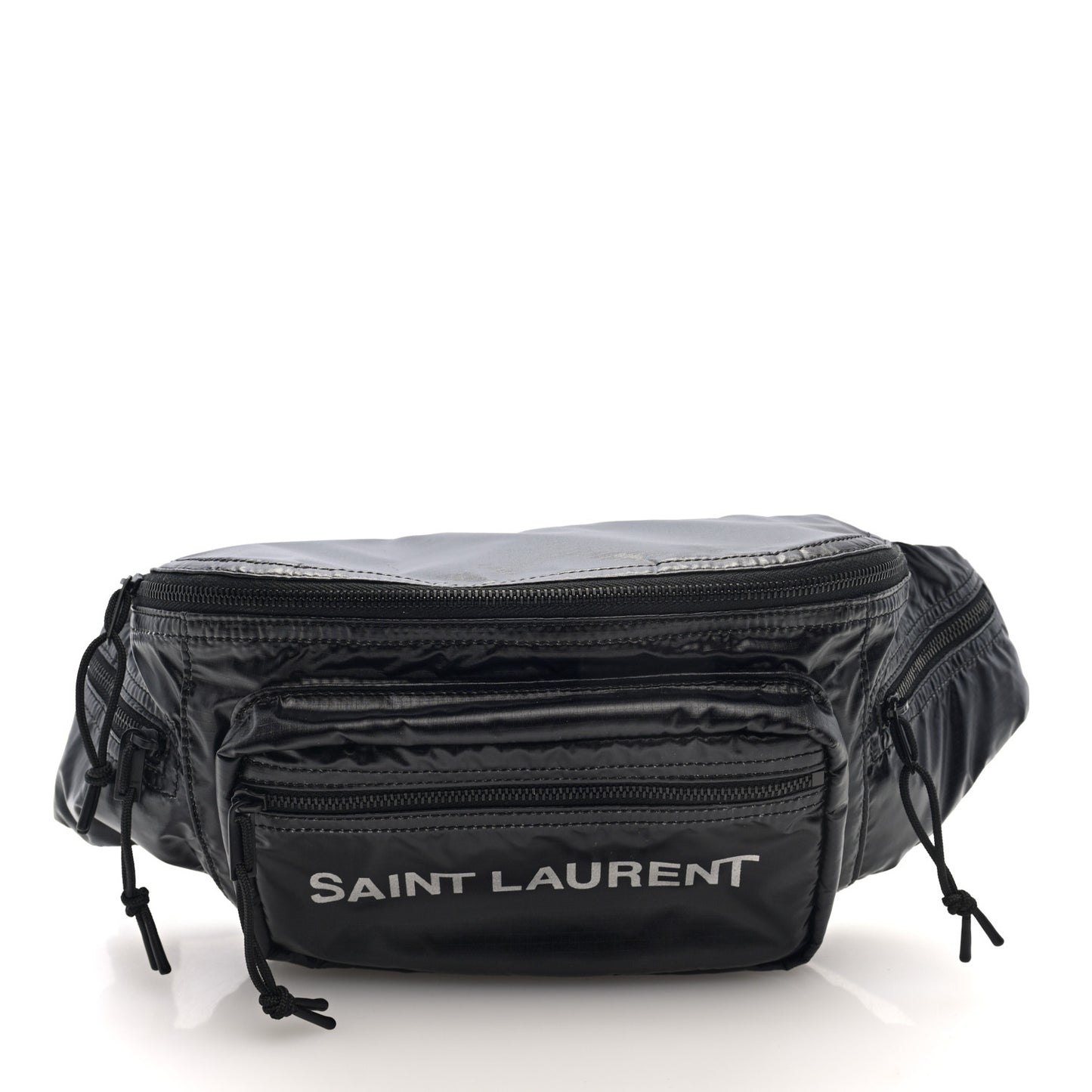 Nylon Logo Nuxx Body Belt Bag Black