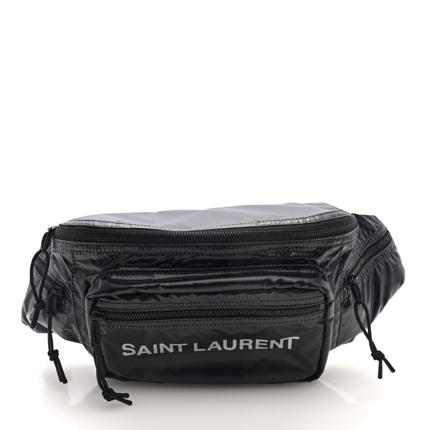 Saint Laurent Nylon Logo Nuxx Body Belt Bag Black 1 of 9