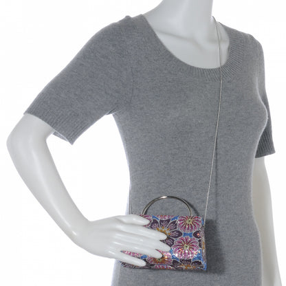 Judith Leiber Crystal Floral Evening Clutch Bag 2 of 7
