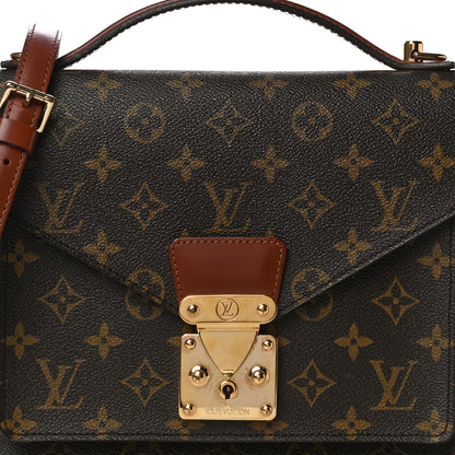 Louis Vuitton Monogram Monceau 28 7 of 19