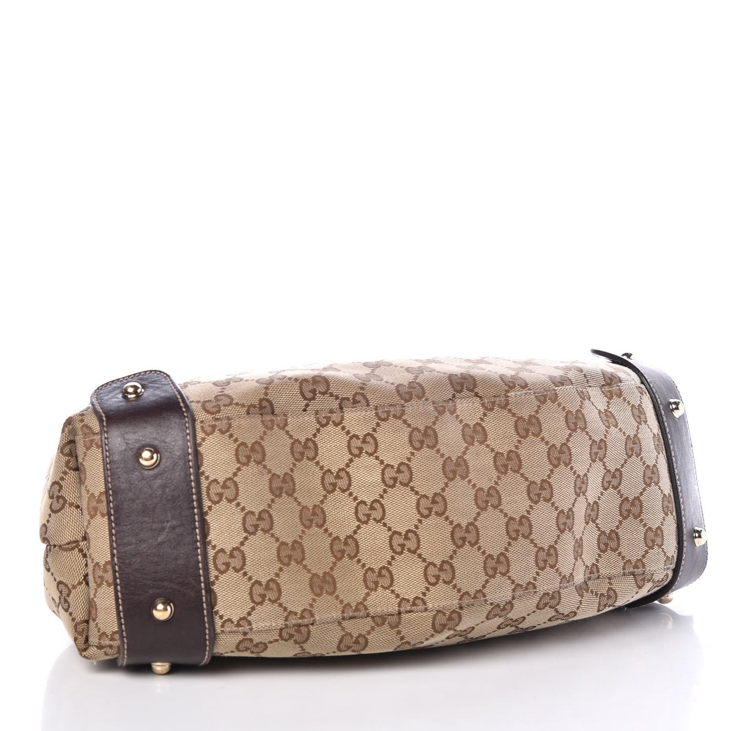 Monogram Small Pelham Shoulder Bag Dark Brown
