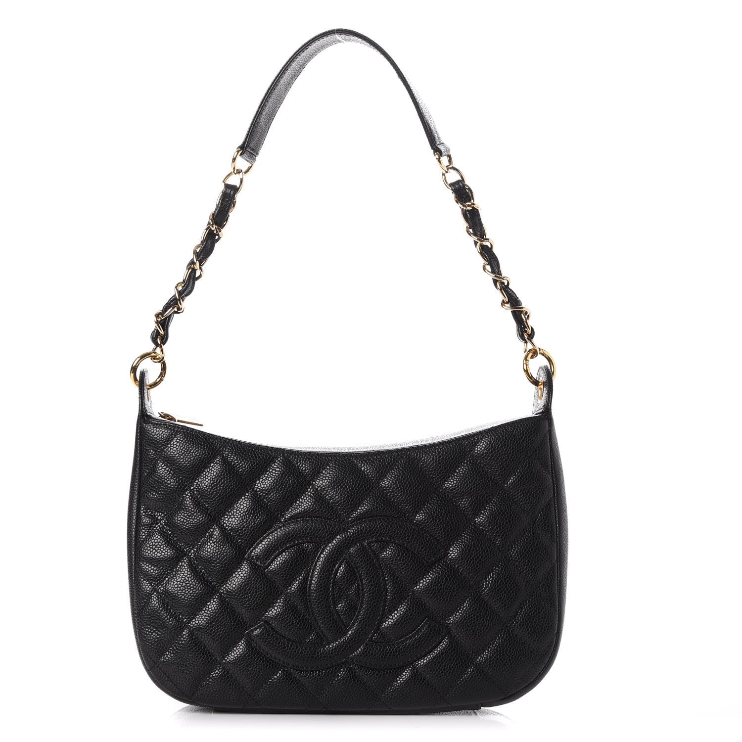 Chanel Caviar Quilted Hobo Black 1 of 9