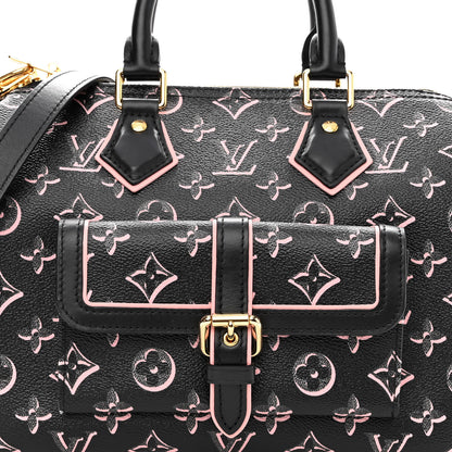 Louis Vuitton Monogram Fall for You Speedy Bandouliere 25 Black 7 of 9