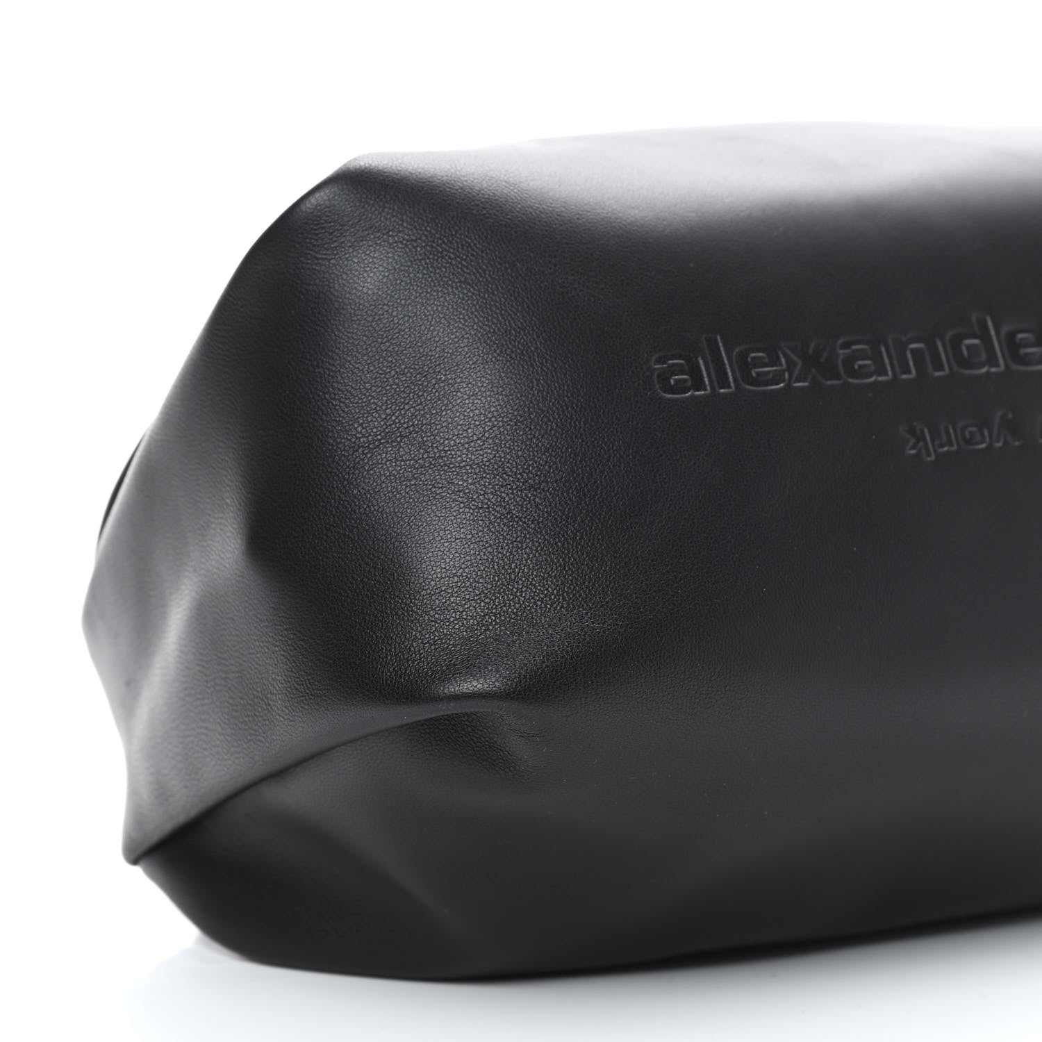 Alexander Wang Lambskin Mini Scrunchie Bag Black 7 of 8