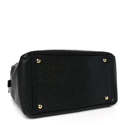Chanel Caviar Quilted Petit Timeless Tote PTT Black 4 of 10