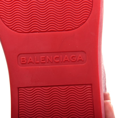 Balenciaga Agneau Areana Opaque Womens High Top Sneakers 41 Rouge Grenade 9 of 10