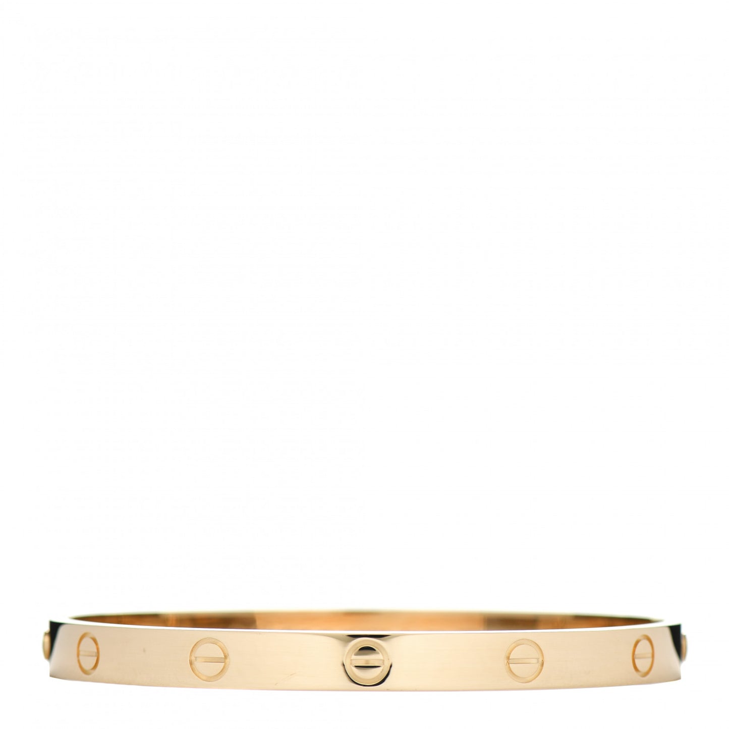 18K Yellow Gold LOVE Bracelet 19