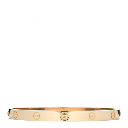 Cartier 18K Yellow Gold LOVE Bracelet 19 1 of 5