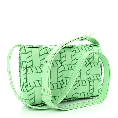 Bottega Veneta Nappa Maxi Intrecciato Overlock Stitched Cassette Crossbody Bag Parakeet 3 of 11