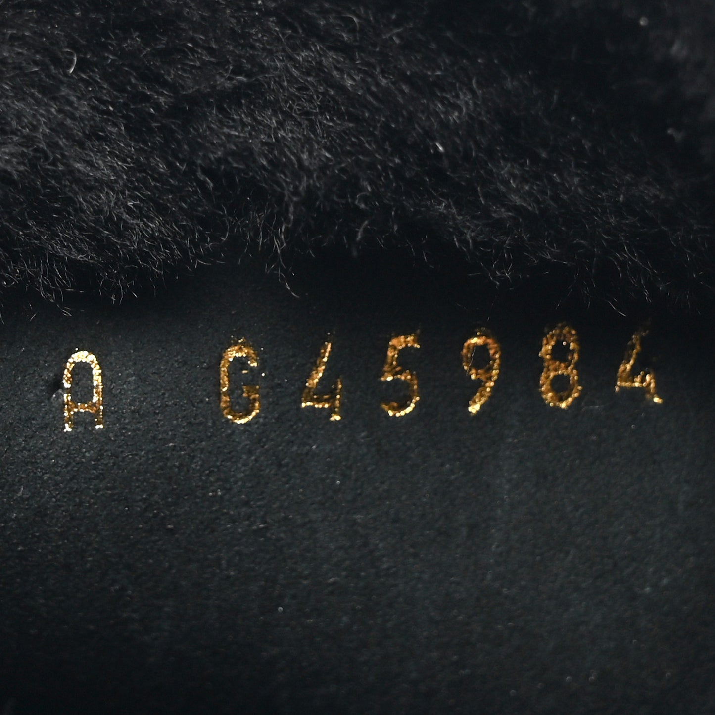 Shearling CC Flat Mules 39 Black