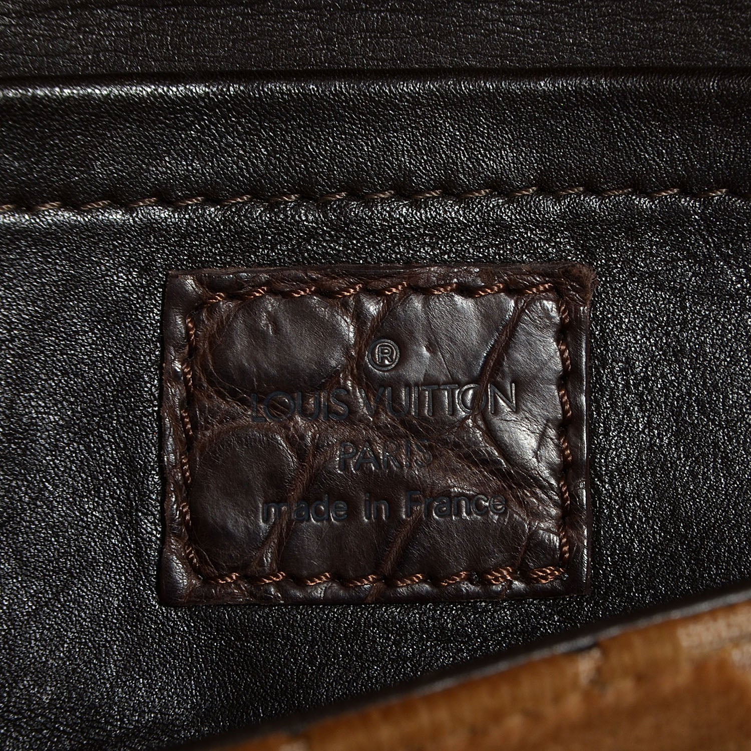 Louis Vuitton Monogram Velours Clyde Brown 6 of 7