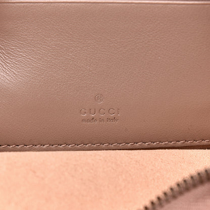 Gucci Calfskin Matelasse Mini GG Marmont Chain Crossbody Bag Porcelain Rose 7 of 12