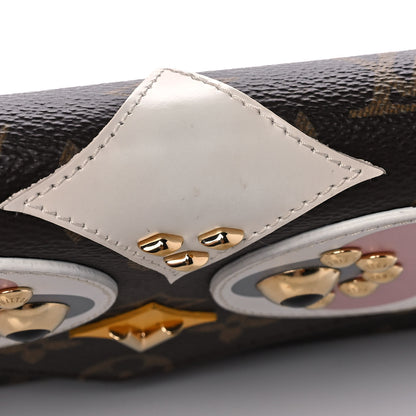 Louis Vuitton Monogram Lovely Birds Pochette Felicie Chain Wallet 17 of 19