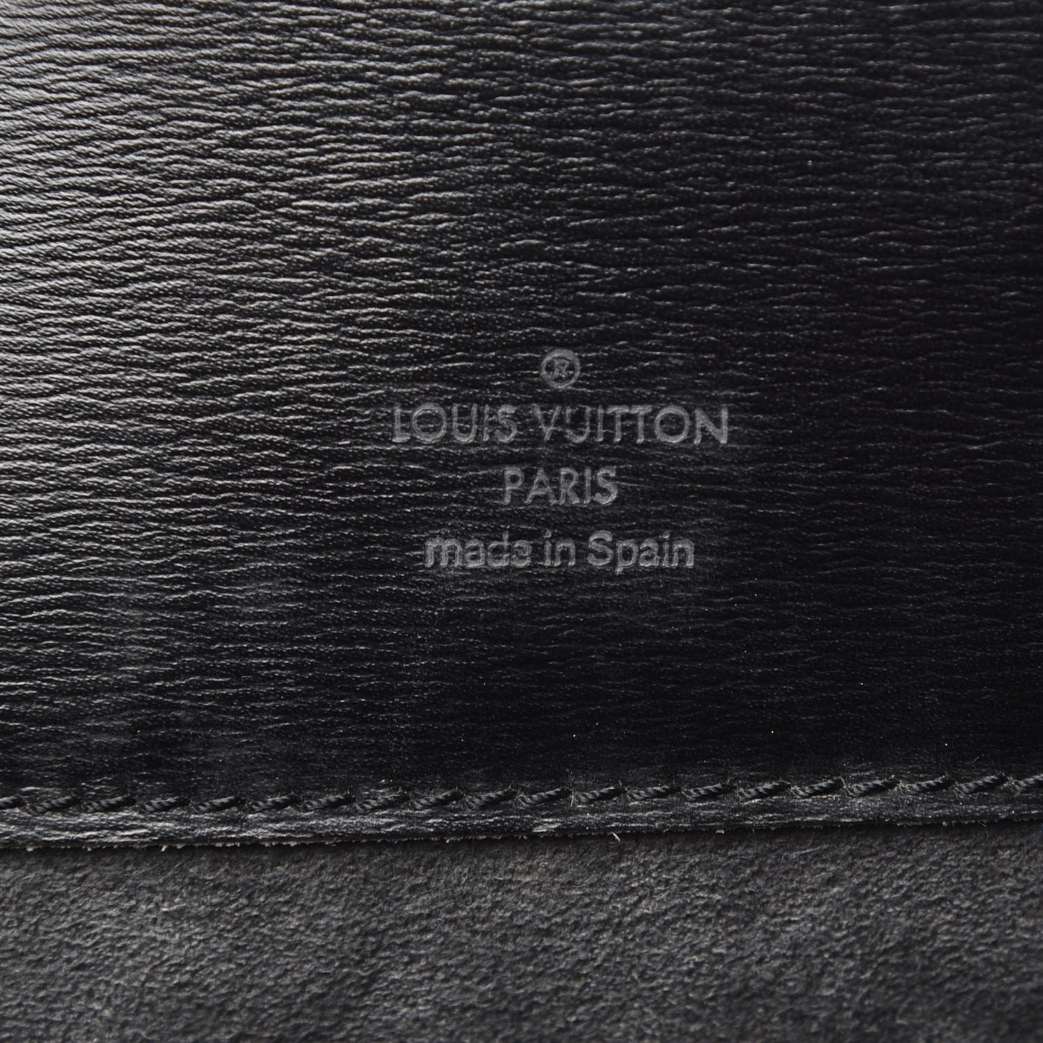 Louis Vuitton Epi Cluny Black 6 of 13