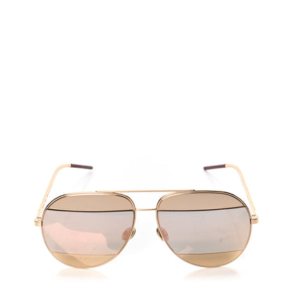 Christian Dior Split 1 Aviator Sunglasses Gold 2 of 4