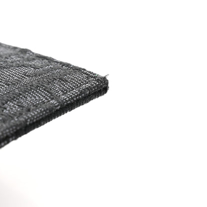 Christian Dior Oblique Jacquard A5 Flat Pouch Wristlet Black 9 of 9