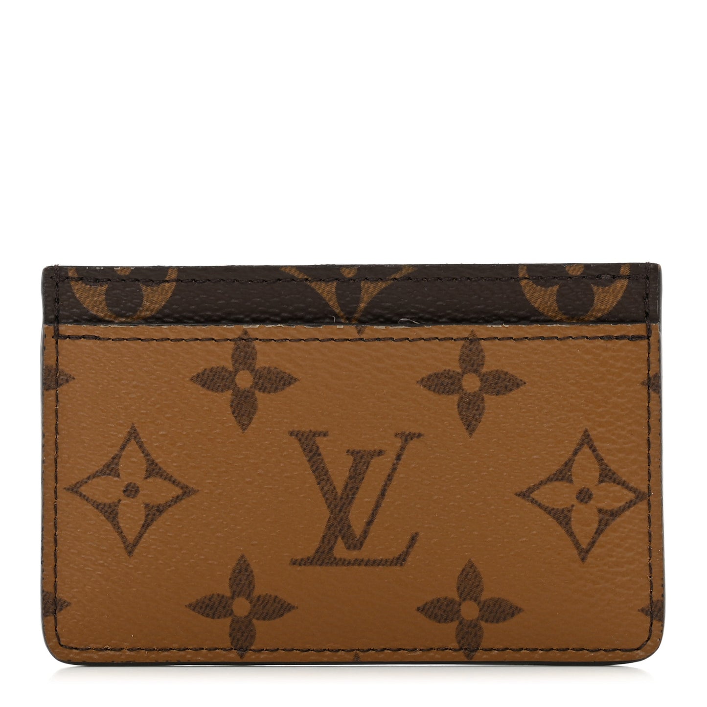Reverse Monogram Card Holder