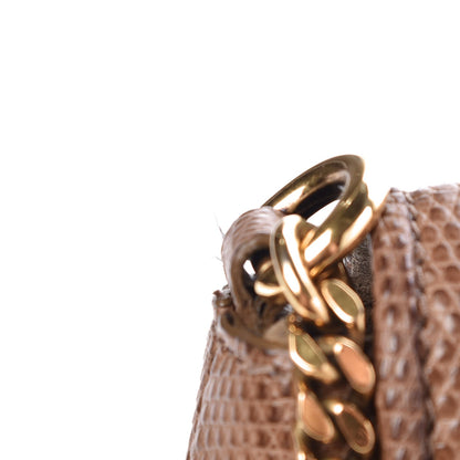 Gucci Lizard Small 1973 Chain Shoulder Bag Brown 11 of 11