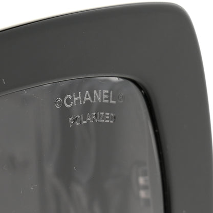 Chanel Acetate Calfskin Square Sunglasses 5474-Q Black 7 of 8