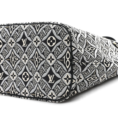Louis Vuitton Jacquard Since 1854 Neverfull MM Grey 9 of 10