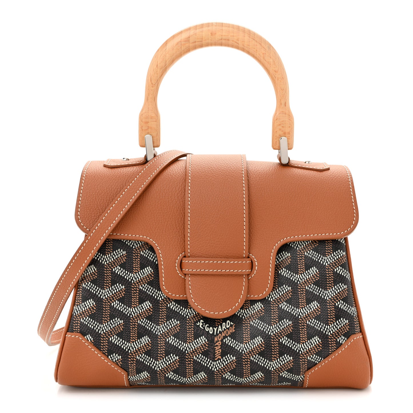 Goyardine Mini Saigon Black Gold