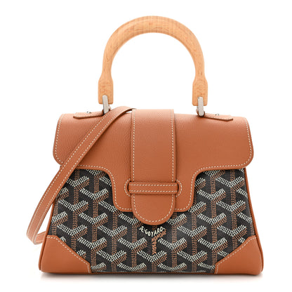 Goyard Goyardine Mini Saigon Black Gold 1 of 11