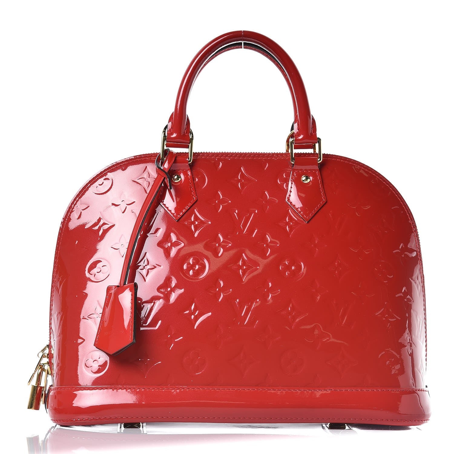 Louis Vuitton Vernis Alma PM Cherry 1 of 8