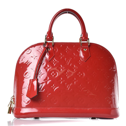 Louis Vuitton Vernis Alma PM Cherry 1 of 8