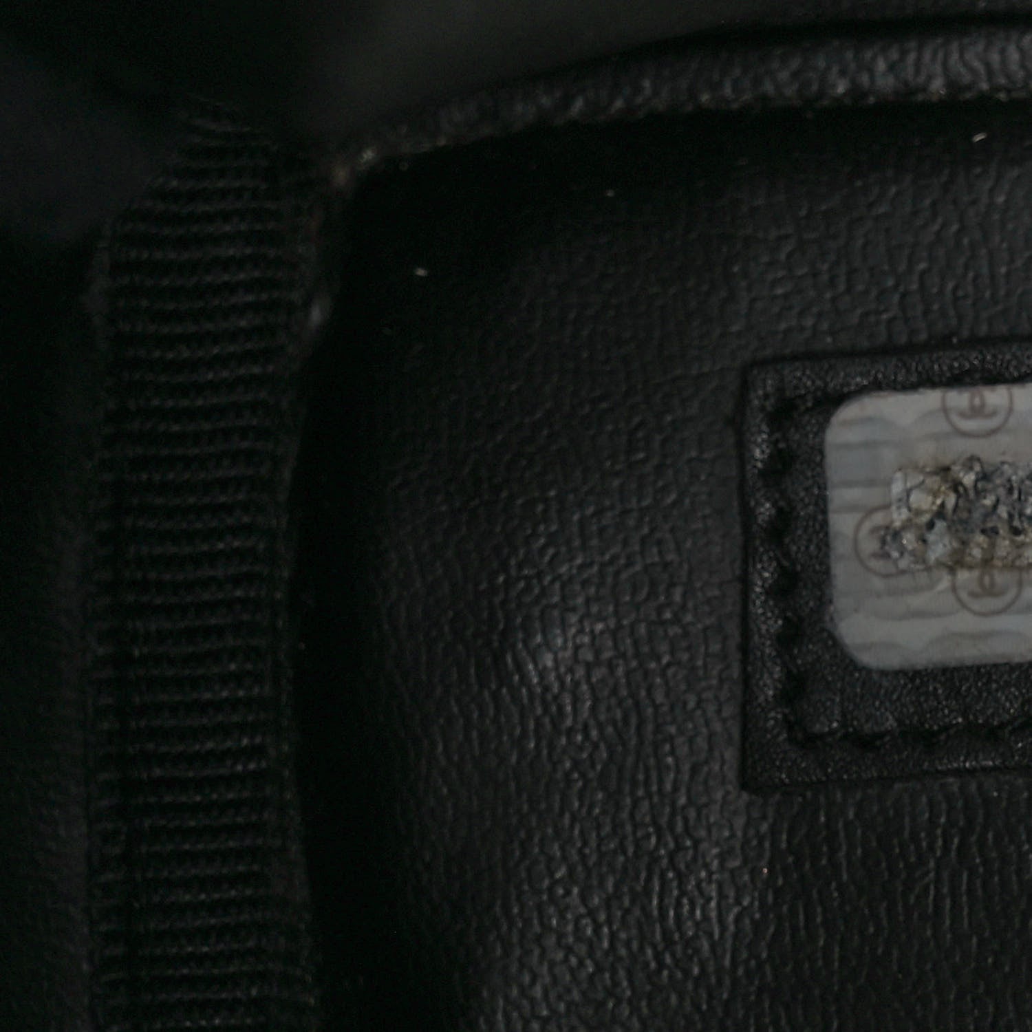 Chanel Calfskin Stitched CC Boston Black 7 of 12