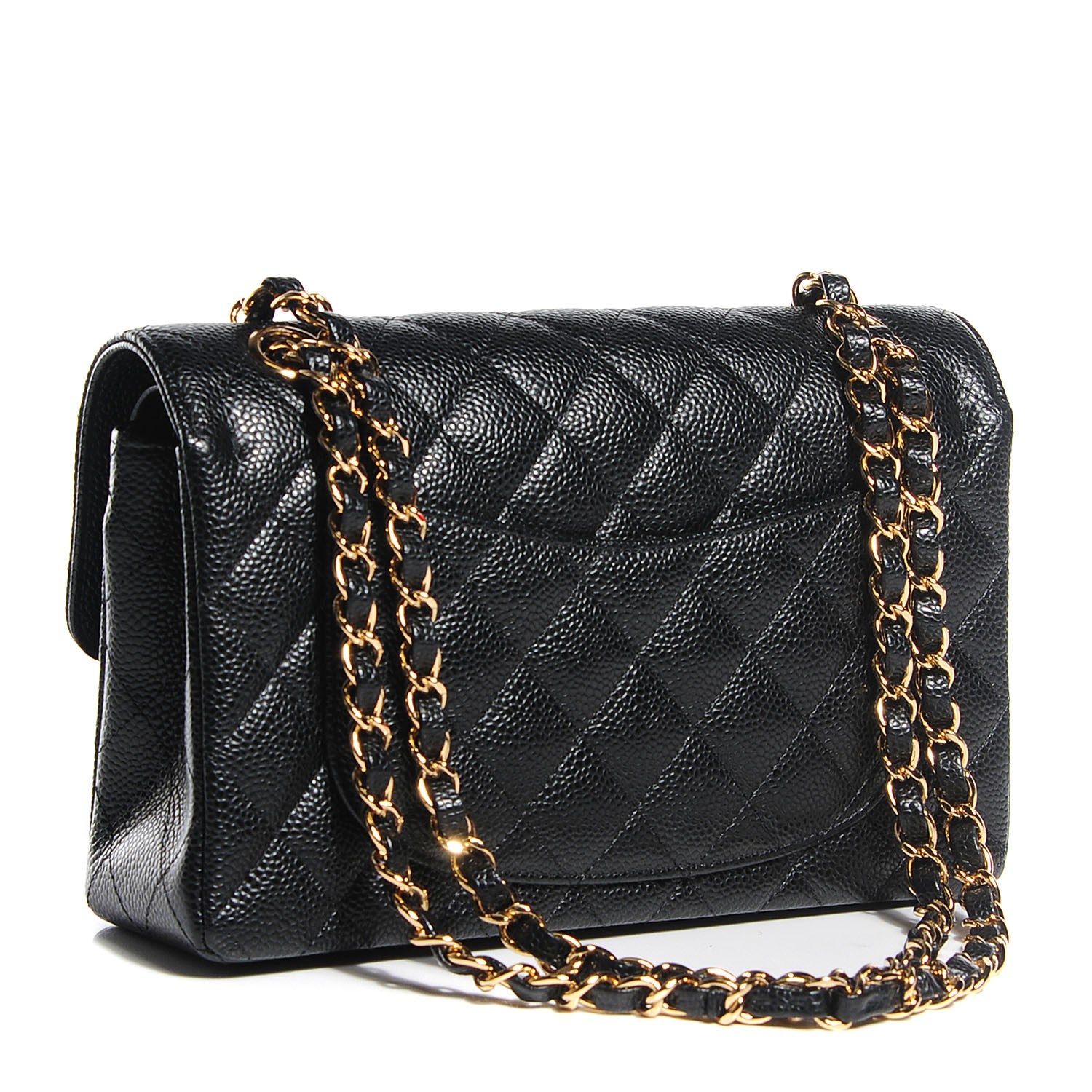Chanel Caviar Quilted Small Double Flap Black 3 of 9