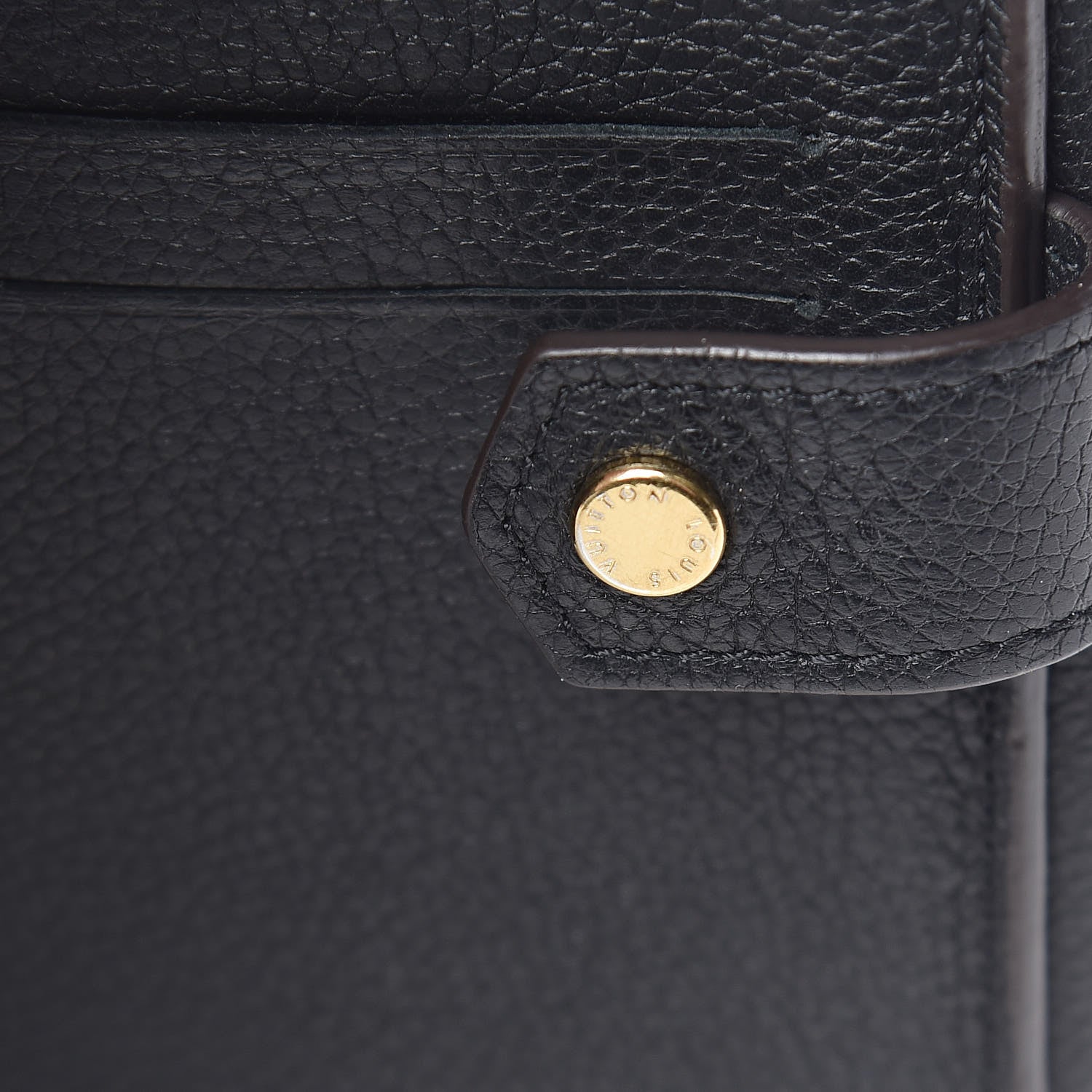 Louis Vuitton Monogram Pallas Compact Wallet Black 7 of 10