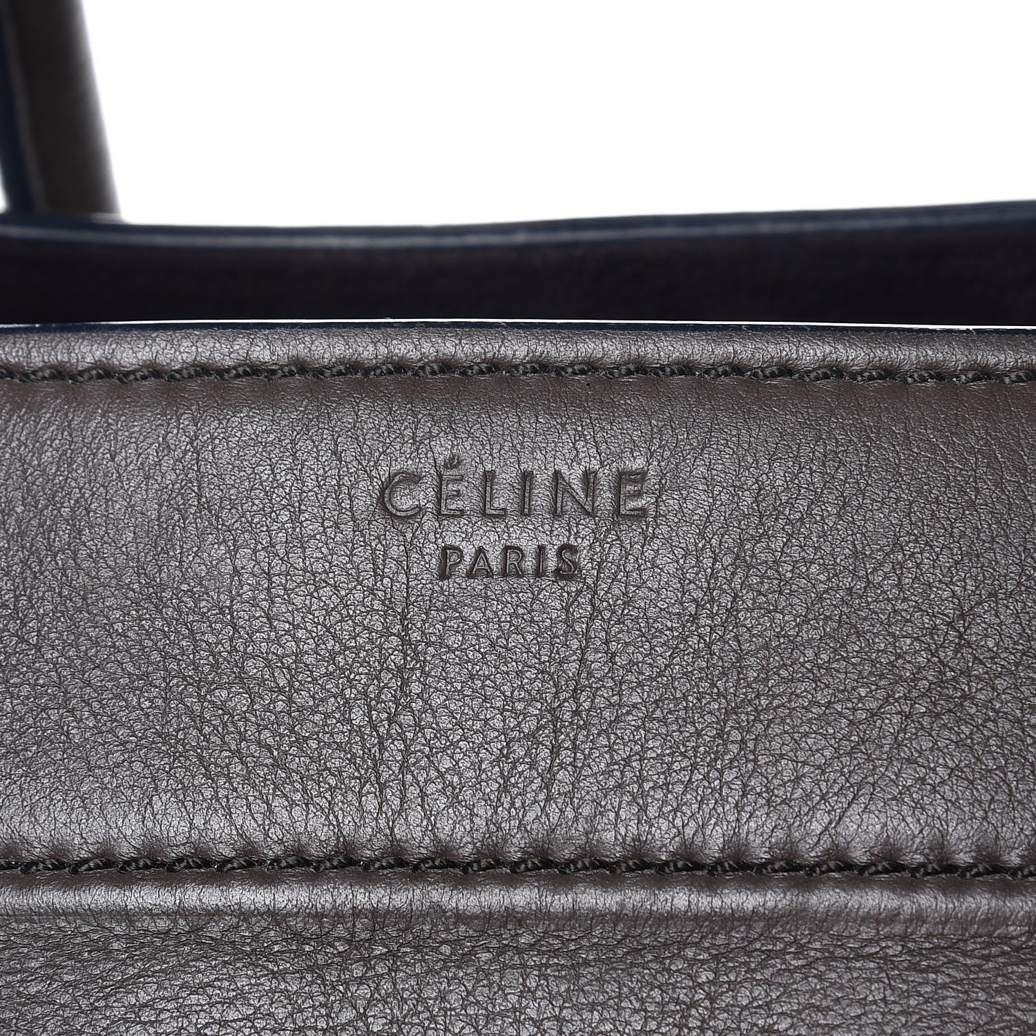 Celine Supple Calfskin Medium Phantom Luggage Anthracite 8 of 18