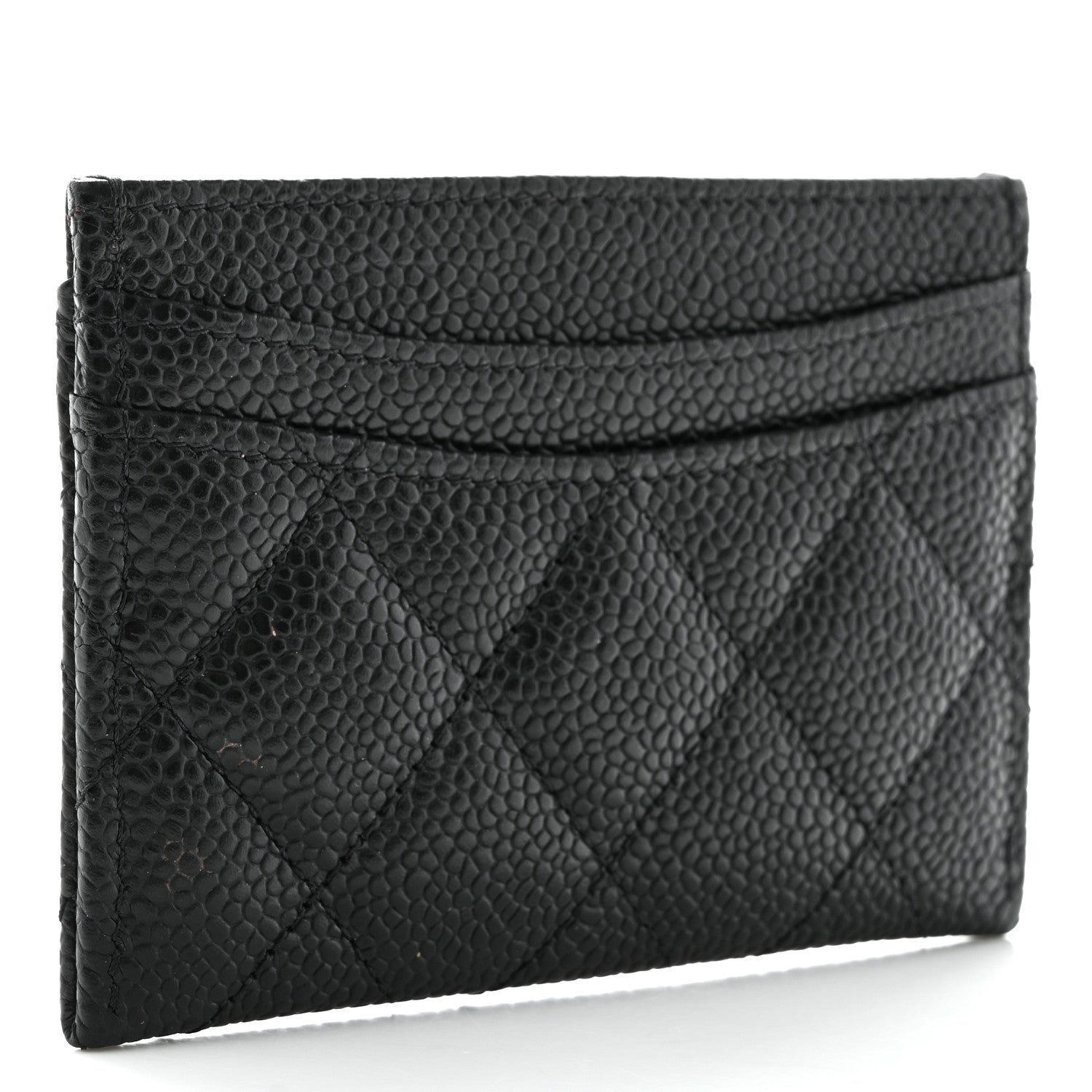 Chanel Caviar Quilted Card Holder Black 3 of 10