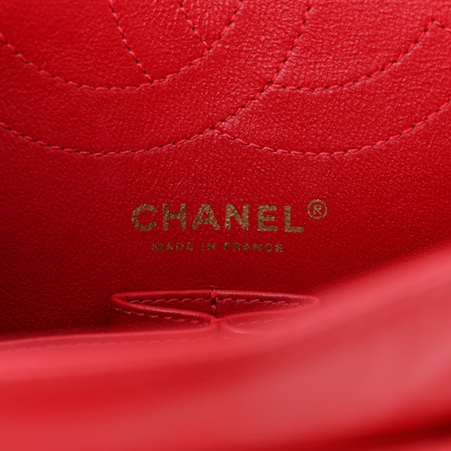 Chanel Aged Calfskin Quilted 2.55 Reissue 225 Flap Red 6 of 10