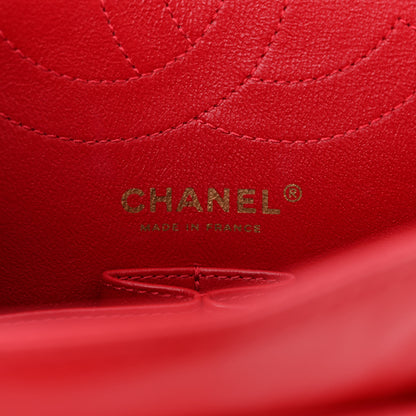 Chanel Aged Calfskin Quilted 2.55 Reissue 225 Flap Red 6 of 10