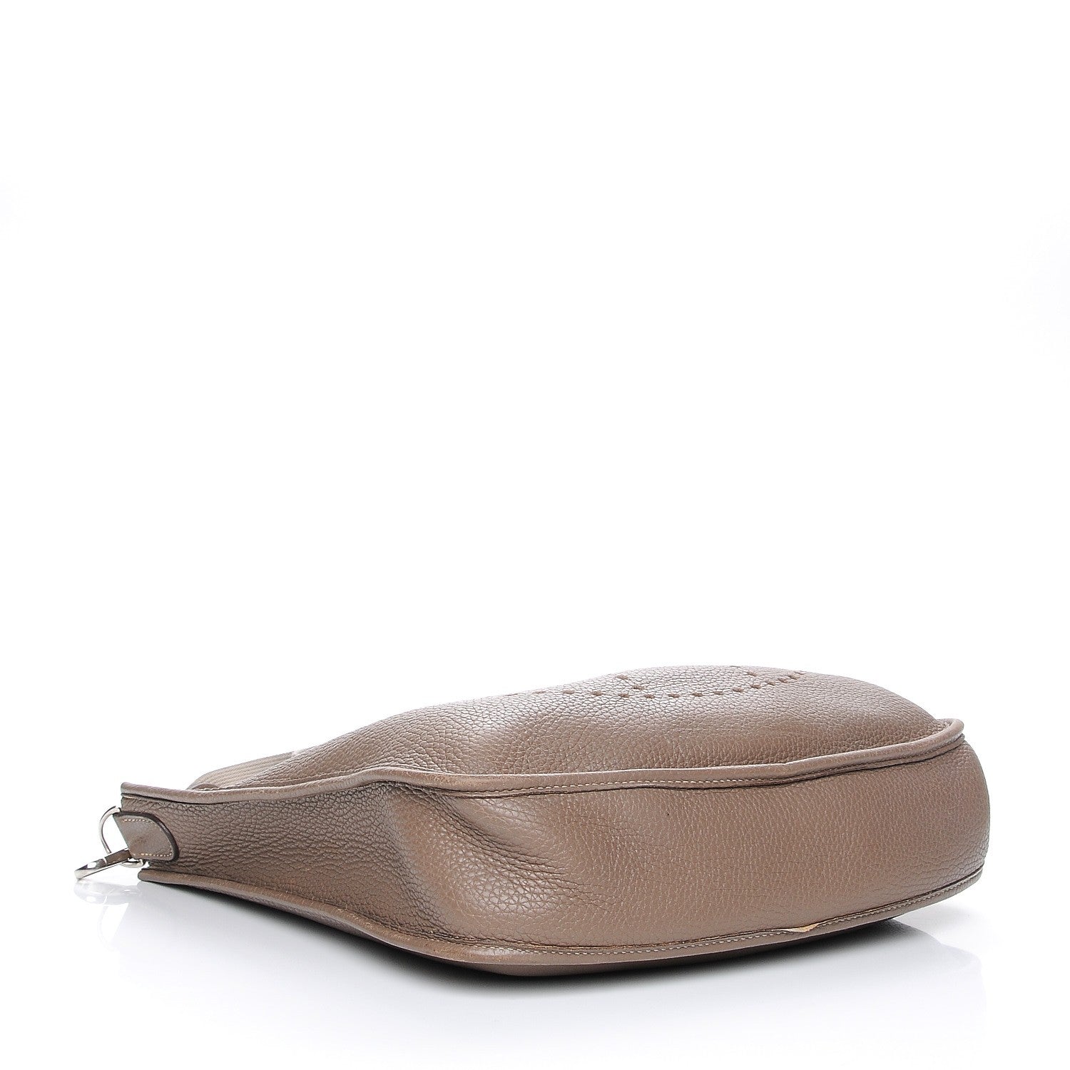 Hermes Taurillon Clemence Evelyne PM Etoupe 4 of 12