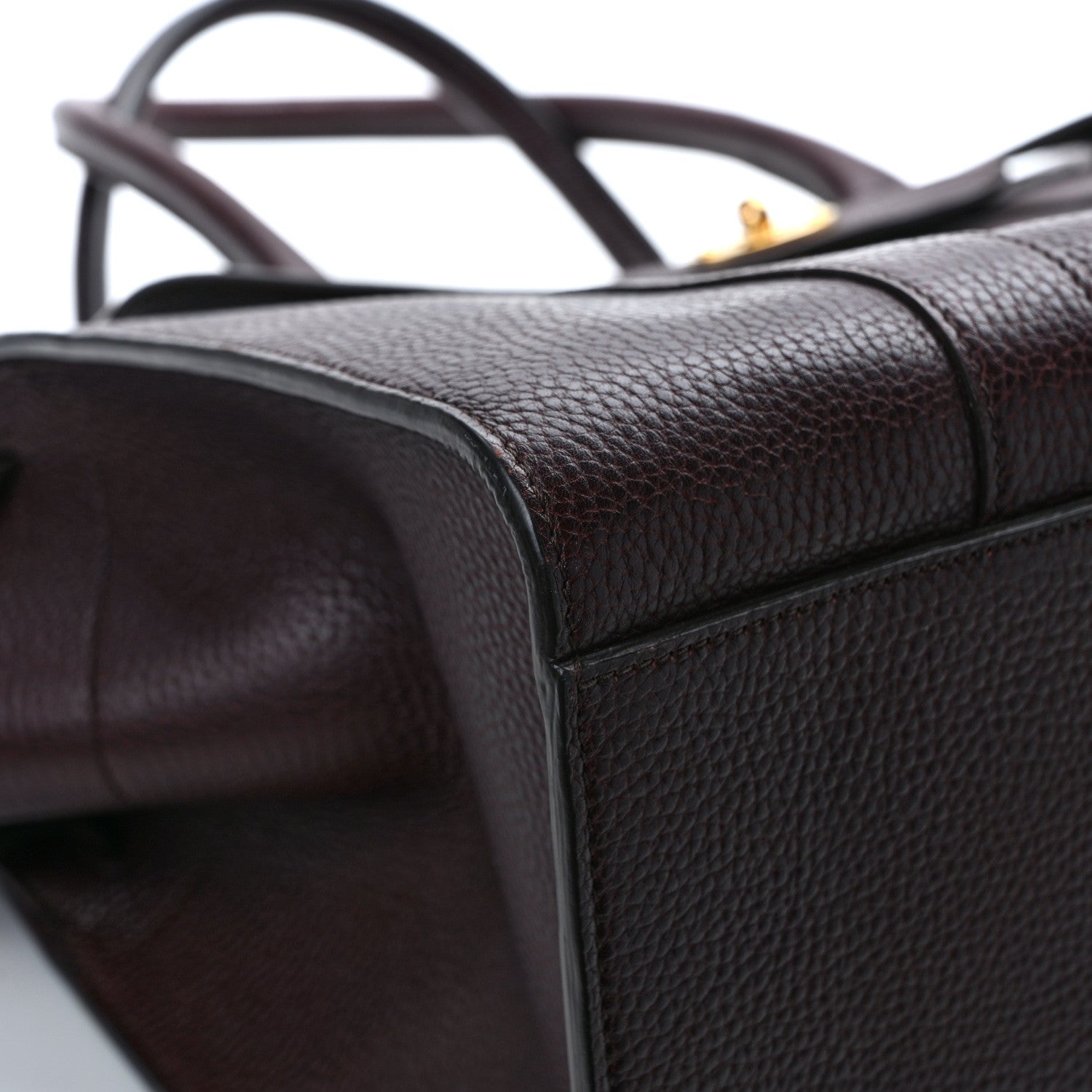 Mulberry Grain Vegetable Tanned Calfskin Zipped Bayswater Oxblood 9 of 12