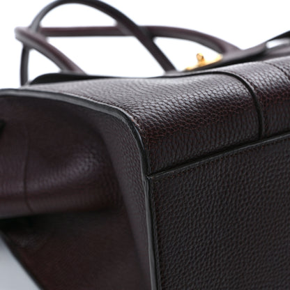 Mulberry Grain Vegetable Tanned Calfskin Zipped Bayswater Oxblood 9 of 12