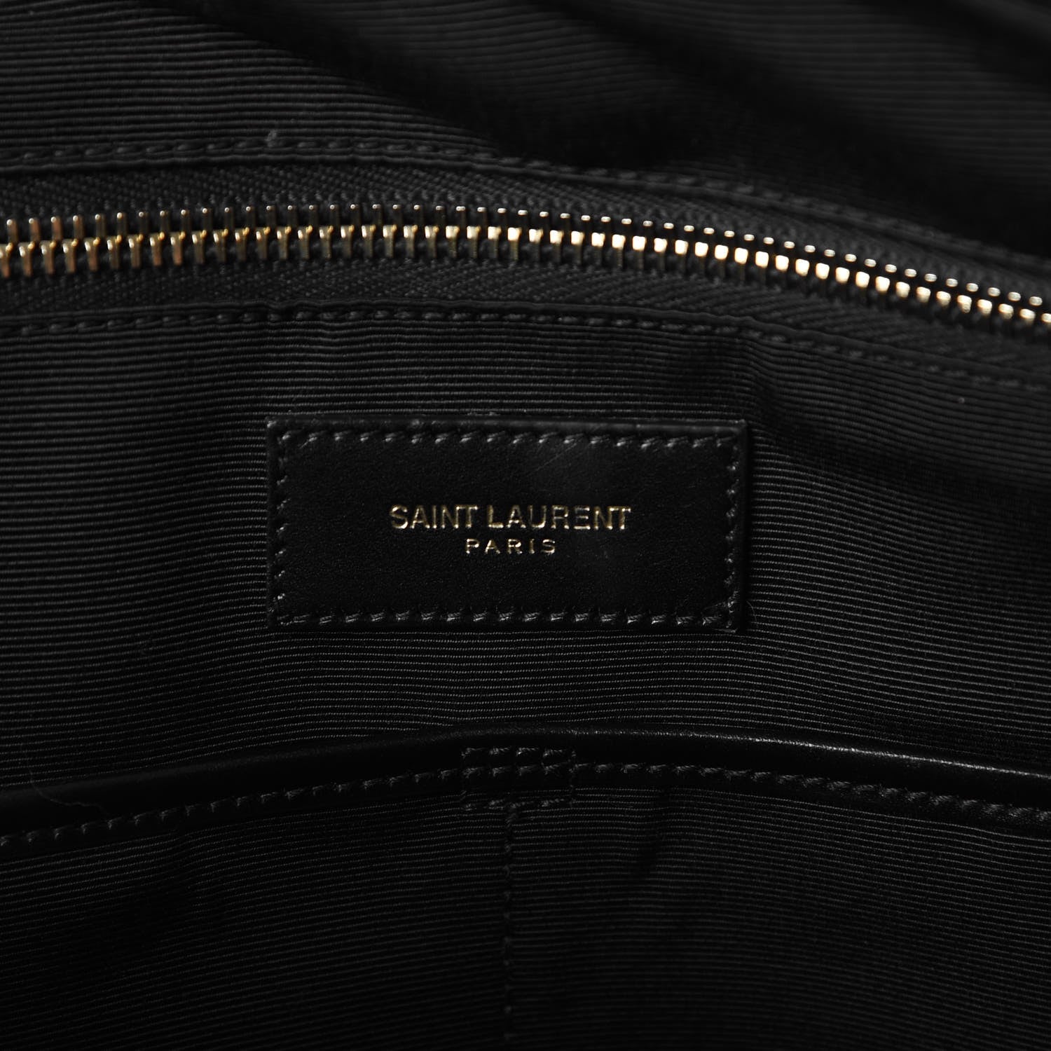 Saint Laurent Toile Classic Monogram Flat Briefcase Black 6 of 7