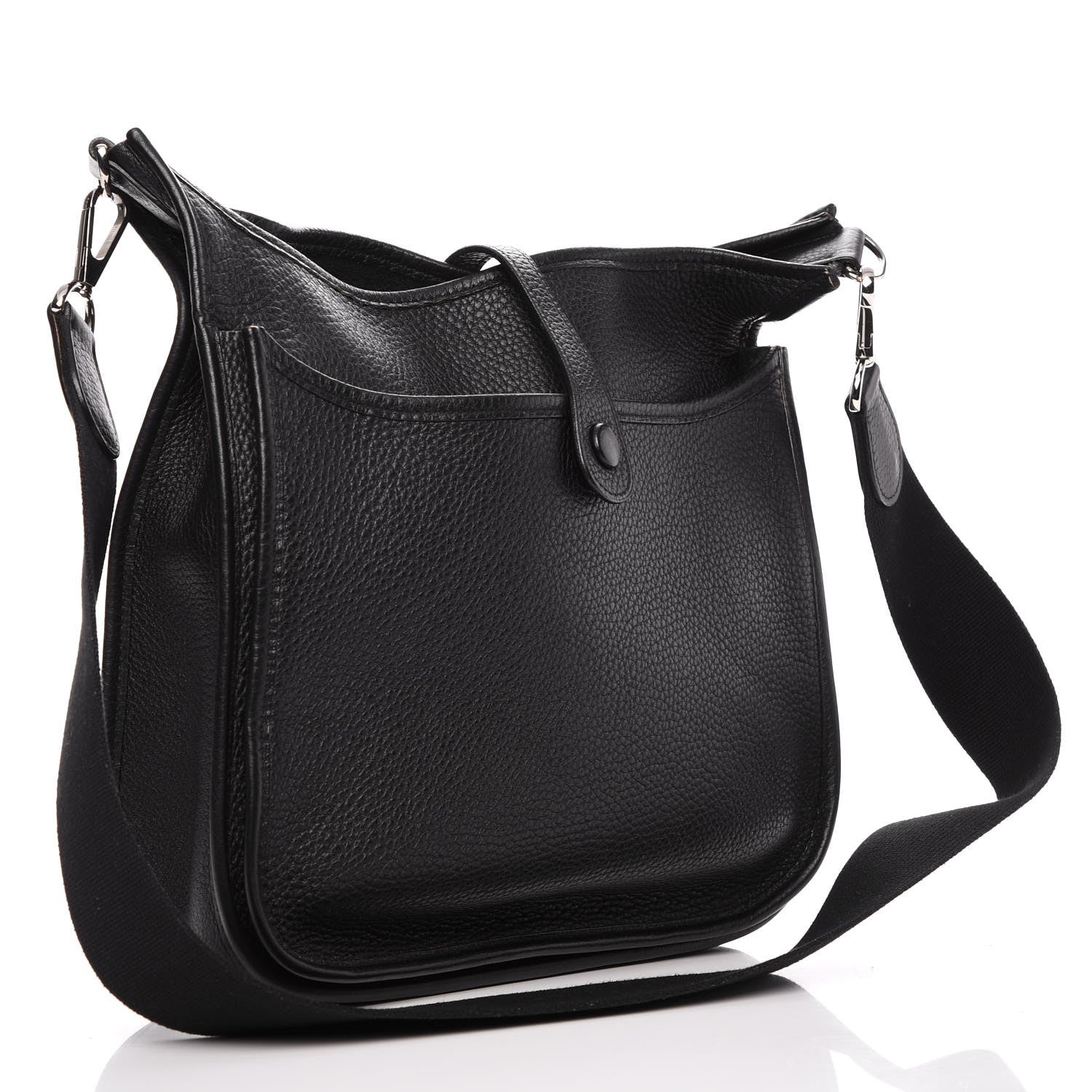 Hermes Taurillon Clemence Evelyne II PM Black 3 of 15
