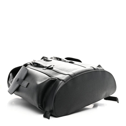 Louis Vuitton Epi Christopher Backpack PM Black 4 of 9
