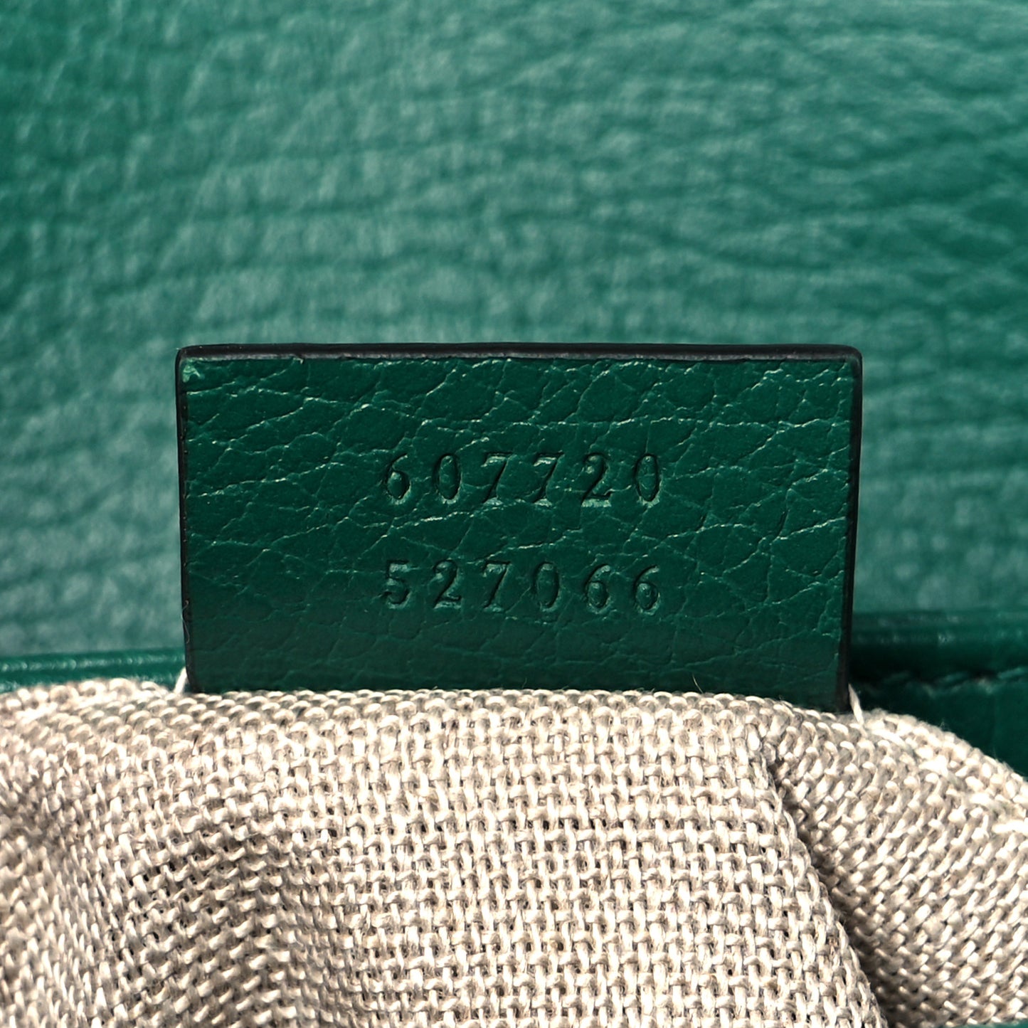 Dollar Calfskin Interlocking G Crossbody Bag Emerald