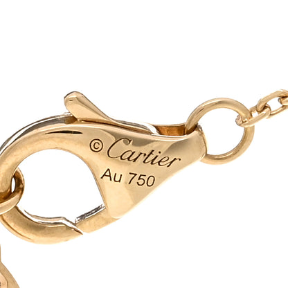Cartier 18K Yellow Gold Diamond XS D'Amour Pendant Necklace 4 of 5
