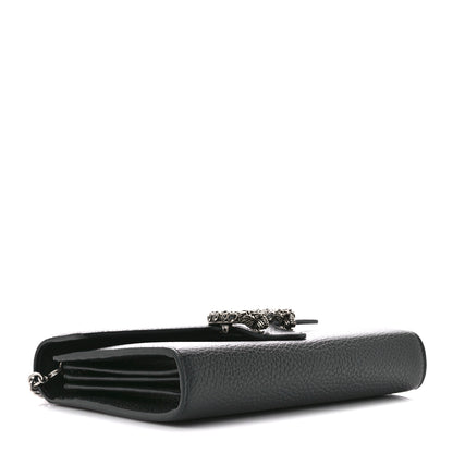 Gucci Calfskin Mini Dionysus Chain Wallet Black 4 of 12