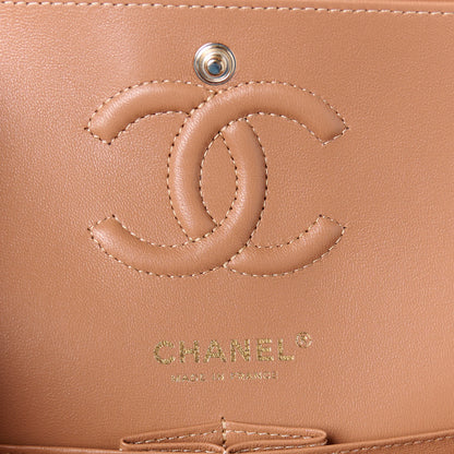 Chanel Lambskin Quilted Small Double Flap Brown 6 of 11